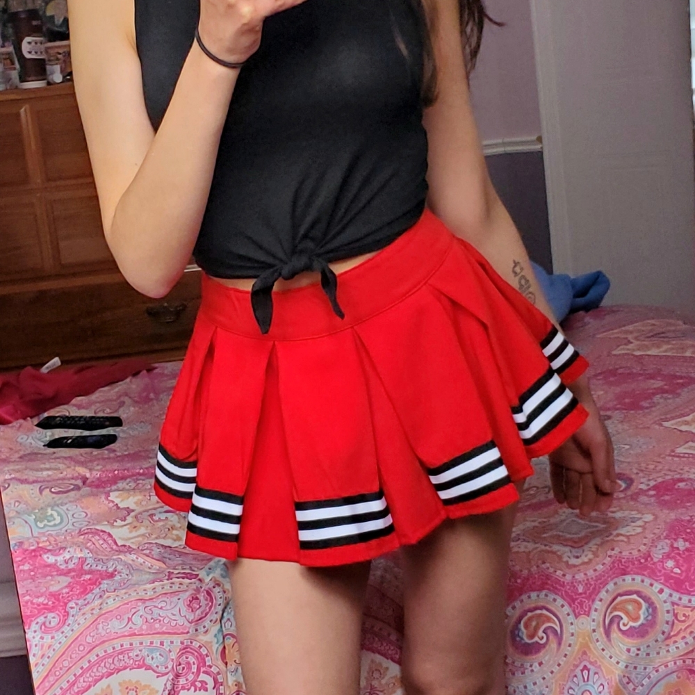 NWT Pleated Mini Skirt